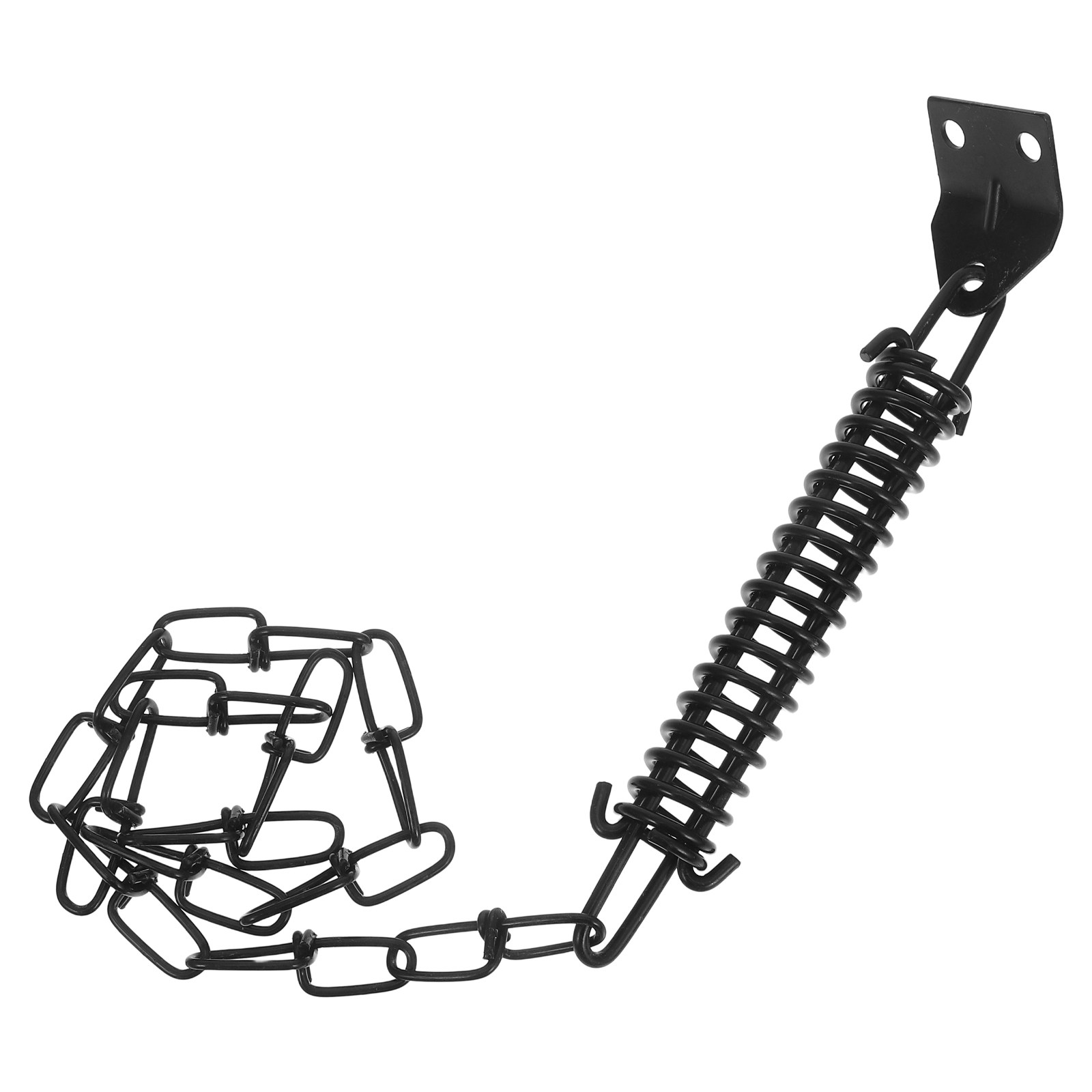 Security Chain Door - 1セット入り。頑丈なドアロックチェーン。防犯・防風機能付き。木製またはアルミ製のドアに取り付け可能。