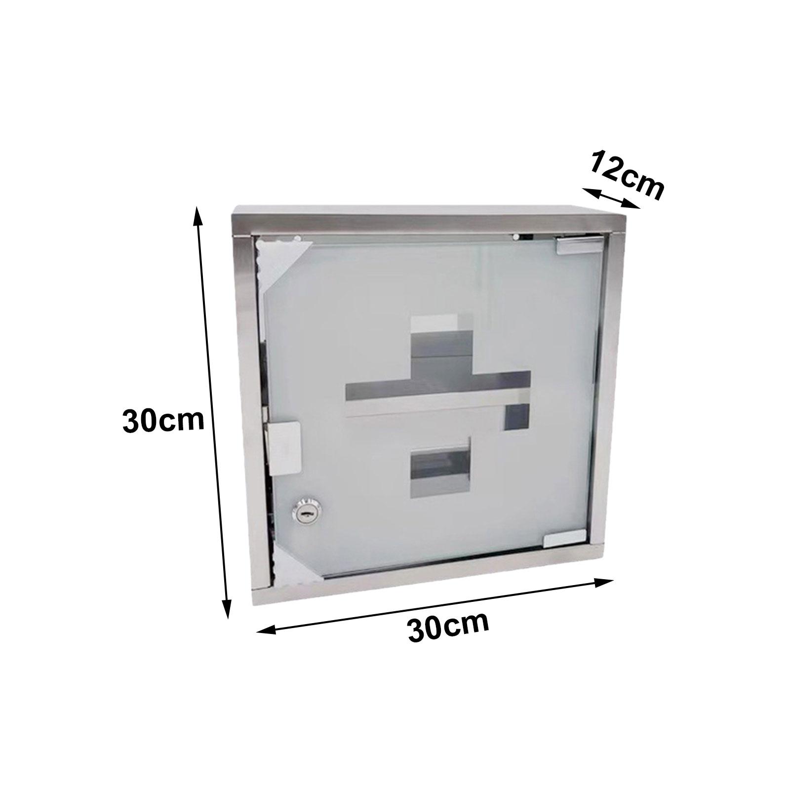 鍵付きのステンレス製薬収納キャビネット。家庭用またはクリニッ - Medicine Cabinet Lock のレビューと価格