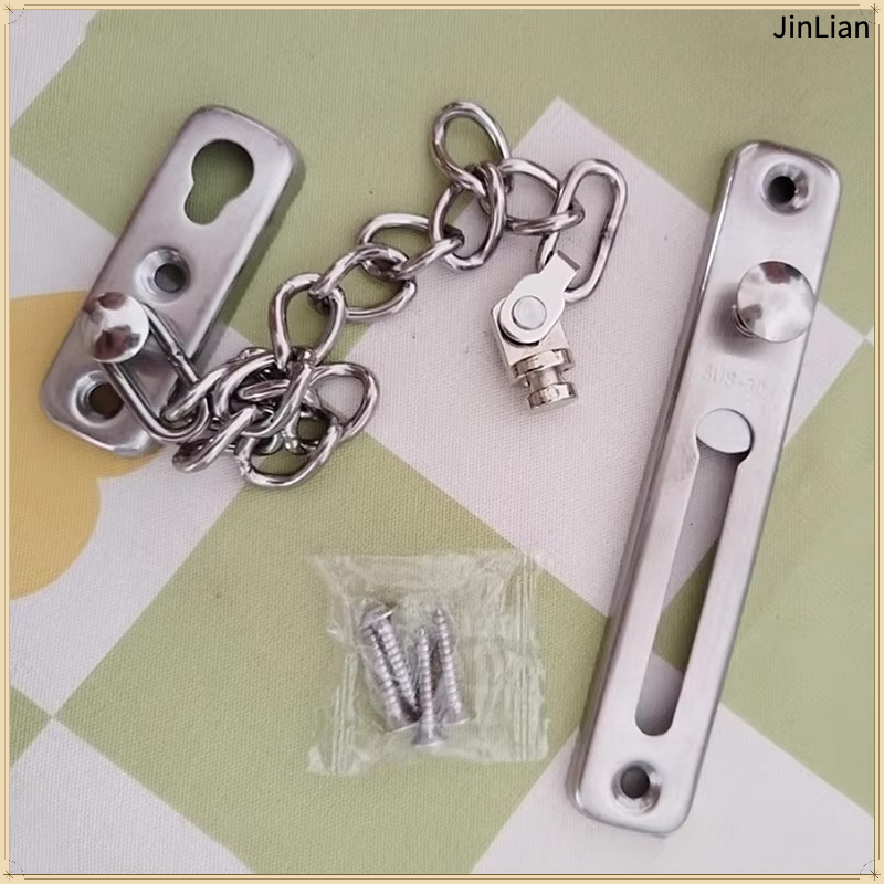 ステンレス製ドアチェーン1個。家具やキャビネットのドアに取り - Security Chain Door のレビューと価格