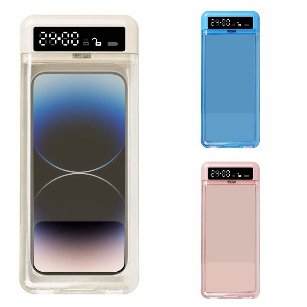 タイマー付き携帯電話ロックボックス 24時間LCDディスプレ - Medicine Cabinet Lock のレビューと価格