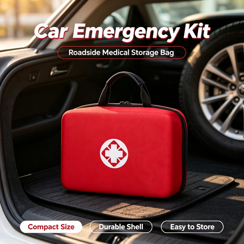 ポータブルハードシェル救急キット、EVA緊急医療収納バッグ、 - First Aid Bag Kit のレビューと価格